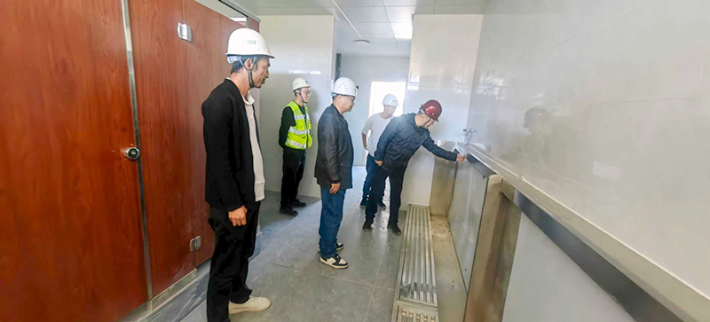 鄭州市建設(shè)投資集團有限公司 第六十七高級中學(xué)項目部國慶、中秋安全生產(chǎn)檢查簡報